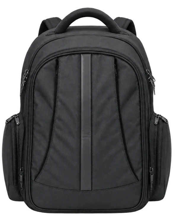 Backpack containing the complete rack