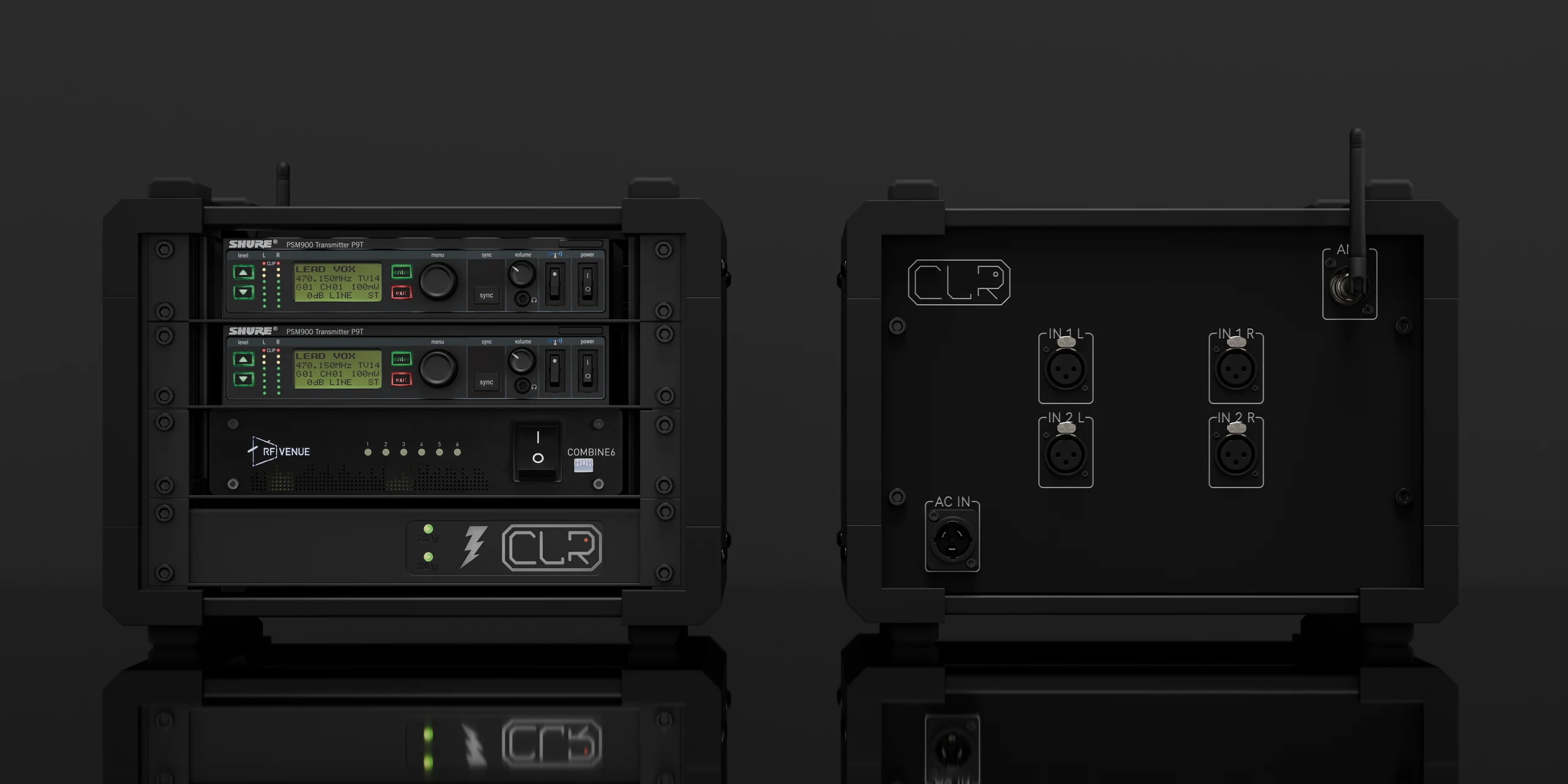 In Ears Analog rack