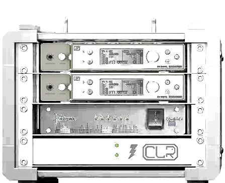 Analog Wireless Mics optional add-on