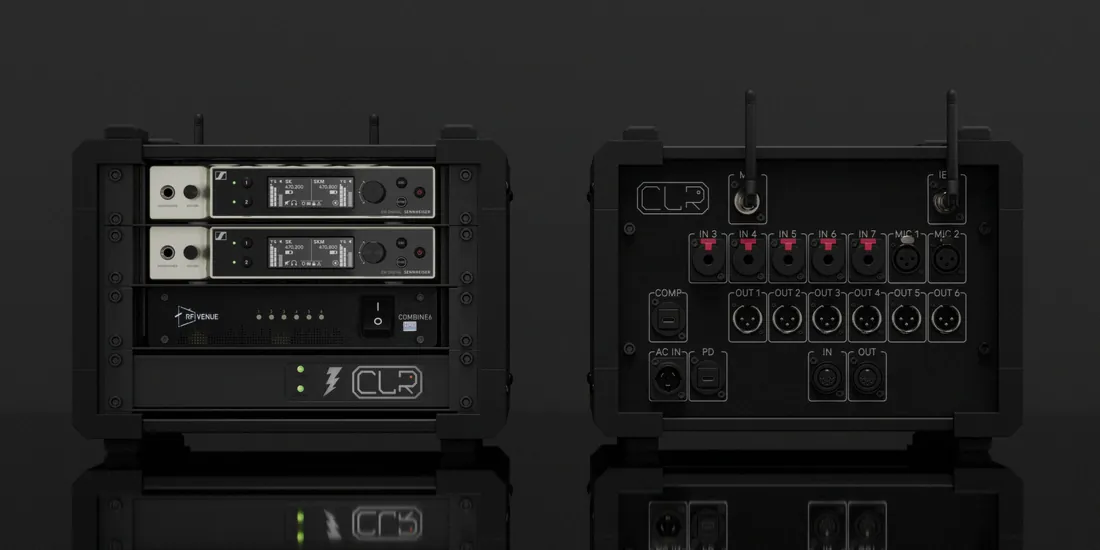 Digital Wireless Mics rack
